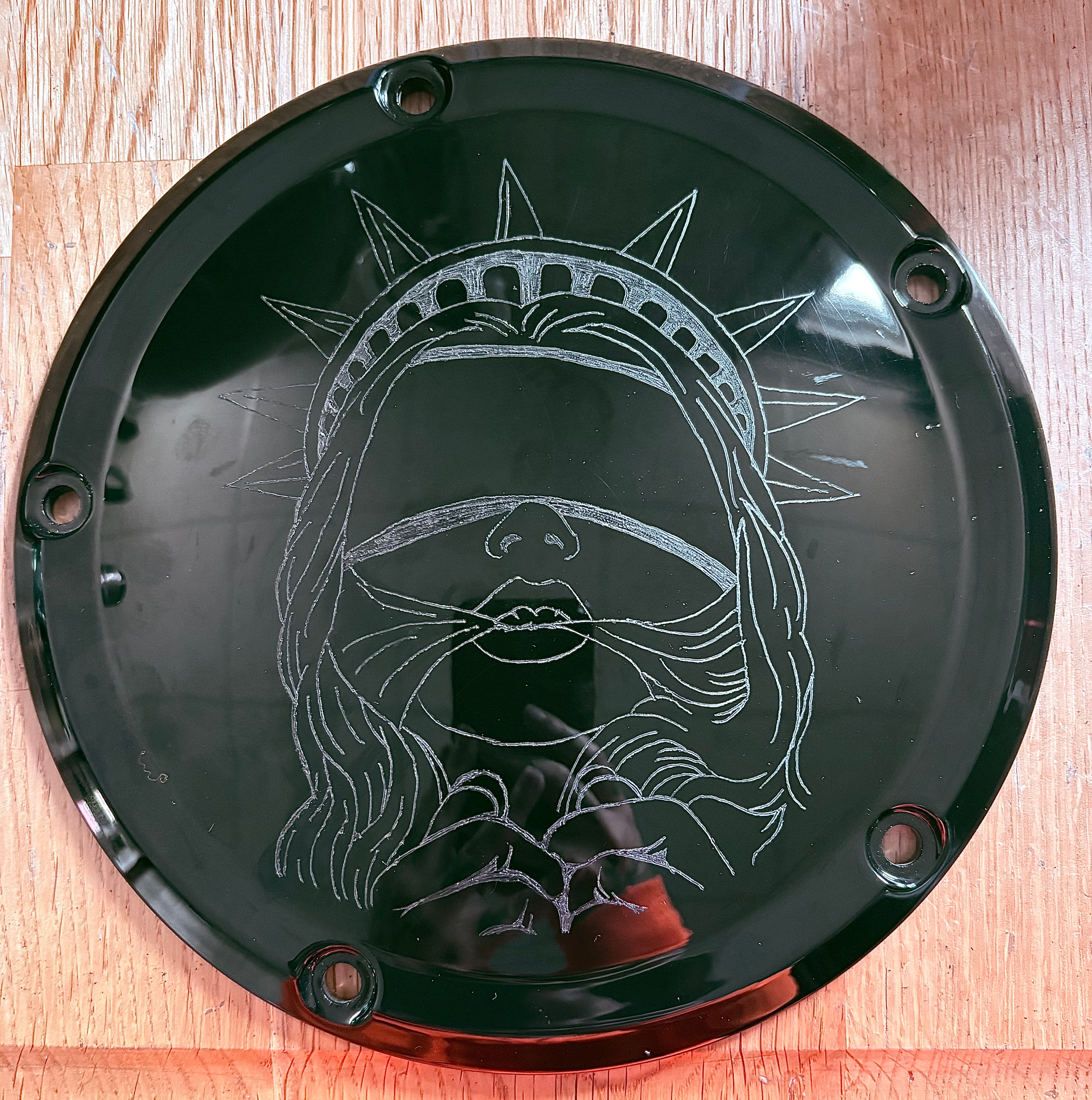 Engraved Derby Cover