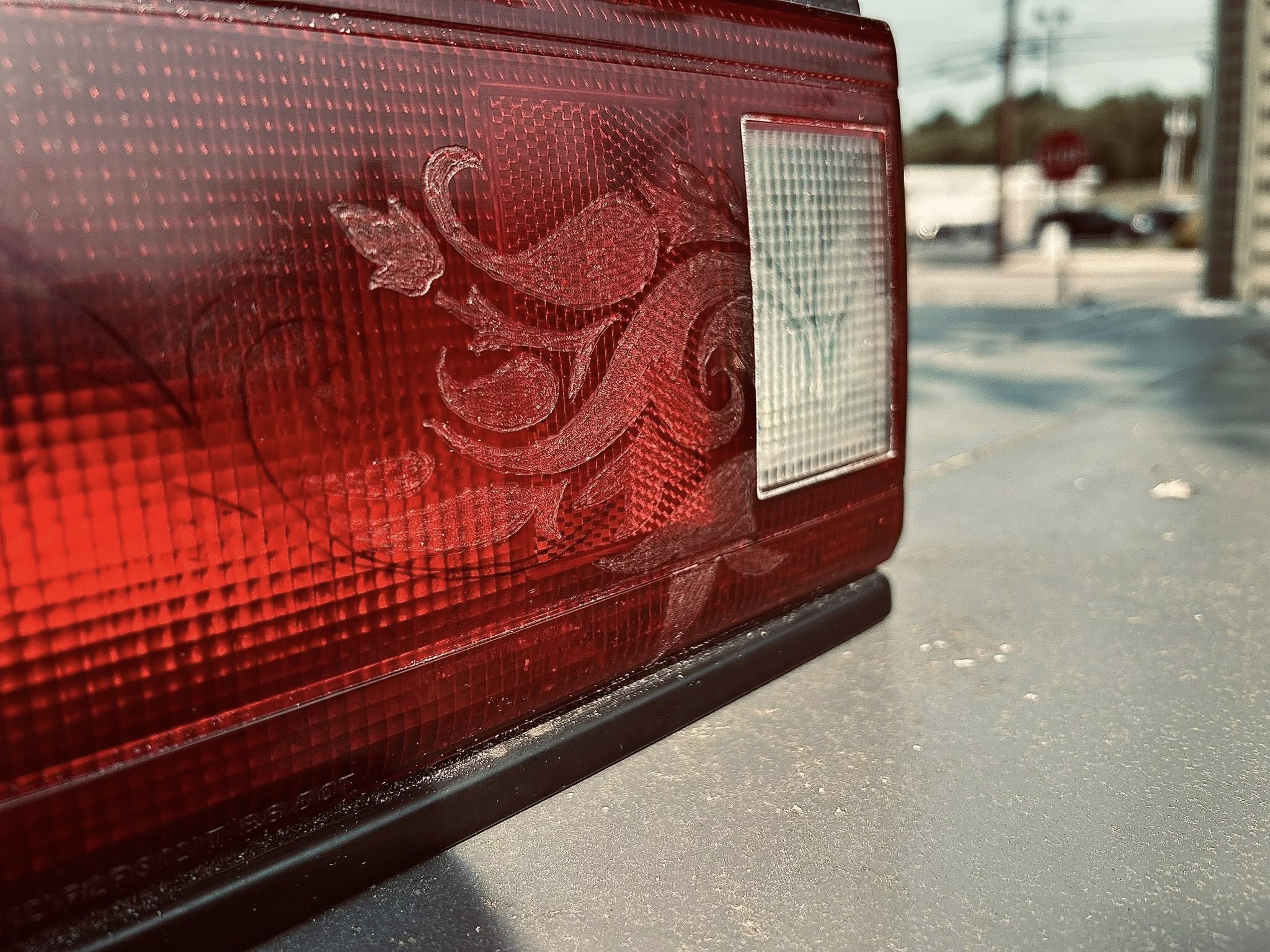 Engraved Tail Lights/ Head Lights