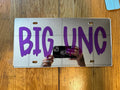 License Plate With Vinyl